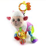 Cute Sheep Baby Rattles Toys Bed Hanging Bell Pull vibration Baby Toys Doll Teether Educational Infant Toy -- BYC086 PT49