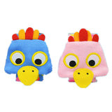 Sozzy 1 Pair Soft Baby Wrist Strap Socks Rattle Toy Cute Cartoon Garden Bug Plush Rattle with Ring Bell 0M+